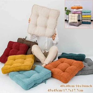 Almofada/Moda decorativa Hot Sale Hot Sale simples e espessada de neve de neve, cadeira de escritório cadeira de cadeira de almofada de gordura tapete fúnico tatami piso homecushion