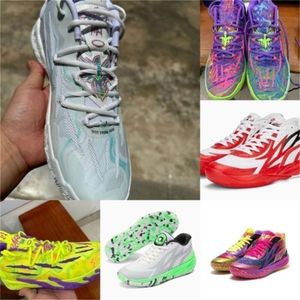 Lamelo Sapatos Esportivos Lamelo Comprar Bola Mb1 Mb02 Mb03 Lo Desequilíbrio Rosa Crianças Tênis de Basquete para Venda Escola Primária Esporte Sapato Trainner Tênis Us4.5-us12