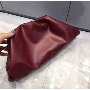 Authentic Designer Bag Fashion Bags Bags Messenger Shoulder Solid Venetas Cloud BottegvVeneta Color Pouch Single Women's Fold Clip Outlet IDWS7EED WN-MX47