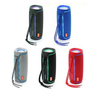 Cell Phone Speakers Wireless Bluetooth compatible speaker waterproof portable pillar subwoofer speaker suitable for mobile phone PC TG288 231206