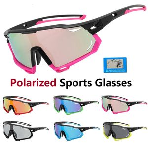 Outdoor Eyewear Womens Polarized Sports Glasses Pochromic Mens Bike MTB Cycling UV400 Sunglasses Road Goggles Bicycle 231206