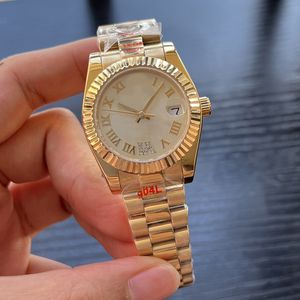 Datum bara designer tittar högkvalitativ herr titta på Reloj Dial 41mm Automatisk rörelse Sapphire Glass Mens Watch 2023 Waterproof Original Luxury Fashion AAA