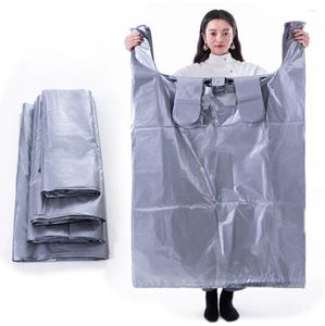 Förvaringspåsar rörande förpackningspåse extra tjockt quilt damm stort plast bekvämt hand bagage klädkapacitet