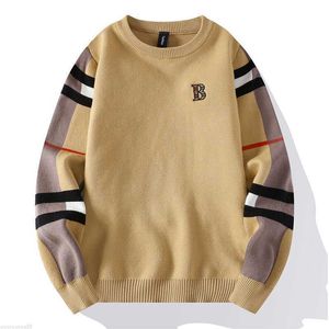 Men's Hoodies Sweatshirts Soft Warm Pull Homme 2022 New Autumn-Winter Luxury Cashmere Sweater Men Fashion Knitted Sweaters High Class Mens Christmas Sweaters