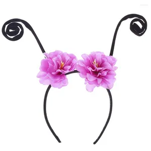 Bandanas Ant Antenna Headband Bride Tiara Hair Hoop Butterfly Floral Plastic Outsourcing Cloth Festival Headdress