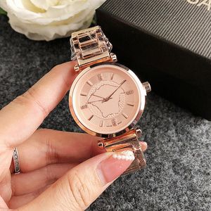 Watcher Women's Watch 38 مم حزام ساعة الفولاذ المقاوم للصدأ مع مرآة الياقوت ثلاثية الحمل حركة الكوارتز