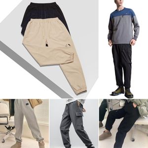 Projektanci męskie spodnie z północy polar grube ciepłe bawełniane luźne luźne proste dżinsy na wysokich ulicach joggers kombinezon spodni argo harajuku dress