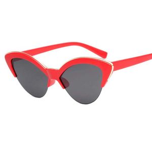 Okulary przeciwsłoneczne Cat Women Designer Blue Fashion Sun Glasses for Trend Dablered Color Shade Uv400 230920