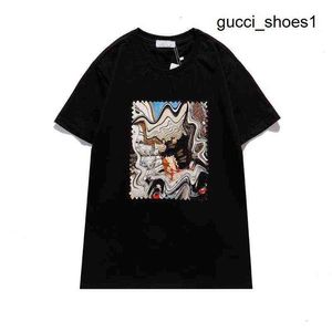 ss Fashion men casual Mens Designer T Shirt Man Paris France Street Shorts Sleeve Clothing Tshirts Asian Size S-2XL