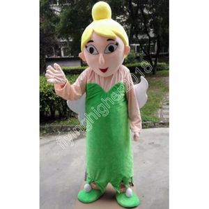 Halloween fairy Mascot Costume Adult Size Cartoon Anime theme character Carnival Men Women Dress Christmas Fancy Performance Party Dress