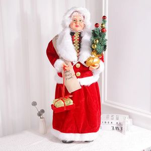 Noel Dekorasyonları 45/30cm Büyük Noel Baba Büyükanne Noel Bebeği Noel Ağacı Süs Navidad Yıl Dekor Noel Hediye Ev Dekoru 231207