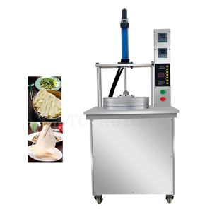 Prensa de massa automática para cozinhar pão plano, máquina de fazer bolo de pato assado com pressão hidráulica