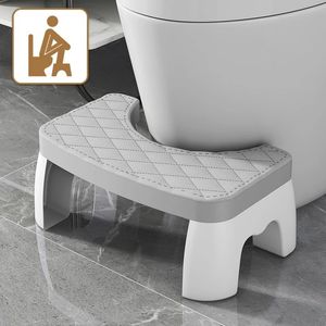 Altra organizzazione per le pulizie 1 PZ Sgabello tozzo per WC Sedile antiscivolo rimovibile Accessori per il bagno per adulti domestici portatili 231206