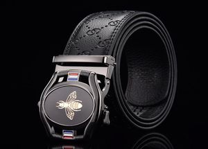 New Men039S Belt Automatic Buckle Famous Brand Men039S Belt Men039S Luxury Belt Stylish Leather Business Belt 2012146503282