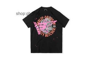 555 T-shirt da uomo Designer Hip Hop Style Sp5der T Shirt Spider Jumper Magliette a maniche corte per giovani cantanti europei e americani Moda Sport 5 NMXE