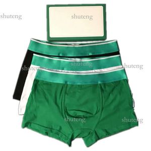 Boxers masculinos Shorts Verdes Calcinhas Cuecas Boxer Cuecas de Algodão Moda 7 Cores Cuecas Enviadas Aleatoriamente Múltiplas Escolhas Atacado Enviar 297 178 9