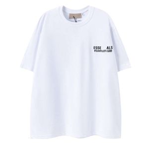 メンズデザイナーTシャツ夏のTシャツエッセンシャルシャツTシャツCamiseta Ess Shirts Clothes Men Men Tops TEESCASUAL SPORTSルーズTシャツ半袖ティーTシャツ96W1