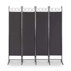 Wohnzimmermöbel 6Ft 4-Panel-Trennwand Klappbarer Sichtschutzbildschirm Home-Office-Trenner 2-Farben-Drop-Lieferung Garten Dh8U1