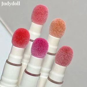 Rossetto Judydoll Cuscino d'aria Smalto per labbra Polvere opaca Crema di argilla a lunga durata Impermeabile Rosso mattone di fango 231207