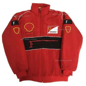 Af1 Formel 1 Rennjacke Winterauto Voll gesticktes Logo Baumwollkleidung Spot Sale F1 Clothe 870