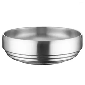 Dinnerware Sets Stainless Steel Rice Storage Bowl Eating Salad Noodle Vegetable