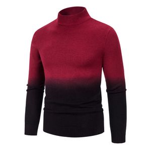 Knitwear 2023 Autumn/winter New Hot Selling Men's Fashion Trend Gradient Sweater 738