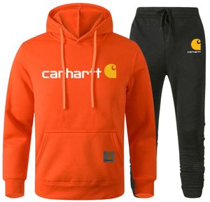 Carhart Hoodies Designer Herren Trainingsanzüge Jogger Sportbekleidung Casual Sweatershirts Jogginghosen Jacken Pullover Fleece Zweiteilige Sets Trainingsanzug 122