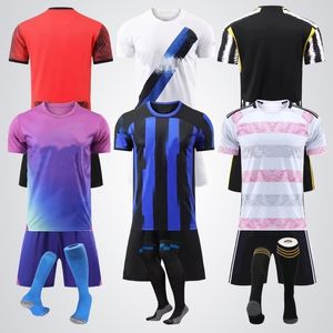 Other Sporting Goods 2324 Football Shirt Soccer Jersey Childrens Kids And Men Adult Kit Maglia Calcio Camiseta Futbol Maillot Foot Homme 231206