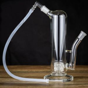 Die Rocket Whip Wasserpfeifen-Glas-Wasserpfeifen mit 14-mm-Peitschenadapter. Perkolator-Wasserpfeifen im Matrix-Stil