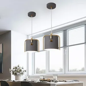 Pendant Lamps Coloured Lights Industrial Style Lighting Christmas Decorations For Home Luxury Designer Chandeliers Ceiling