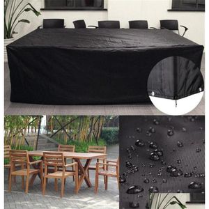 Furniture Accessories Pvc Waterproof Outdoor Garden Patio Er Dust Rain Snow Proof Table Chair Sofa Set Ers Household Accessories291L89 Dhmpu