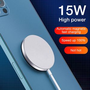 15W Fast Charging Magnetic Wireless Type C USB Charger Magnet Charger för iPhone 15 14 13 12 11 Pro Max Magsafe Qi Wireless Phone Charger
