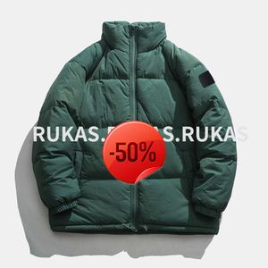 Desconto de Natal Mens Hoodies Moletons Moda Down Jacket Inverno Nova Maré Quente Marca Hong Kong Vento Masculino e Feminino Casais Doce Cor Algodão Casaco Dia Grosso S