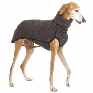 Cão vestuário galgo grande roupas de cachorro outono camisa de gola alta chicote hound estiramento colete de lã pet pulôver casaco para cães pequenos médios grandes 231207