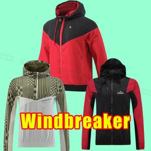 Windbreaker Jacket Training Ibrahimovic 23 24 Trackus piłkarski AC Giroud R. Leao Bennacer Kessie Romagnoli Calhanoglu Tonali Rebic 2023 2024 Płaszcz Milans