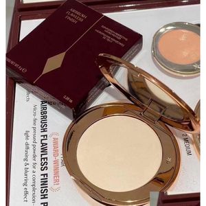 Face Powder Top Quality Brand Complex Perfecing Micro Airbrush Flawless Finish 8g Fair Medium 2 Color Makeup Drop Delivery Health DH5NE