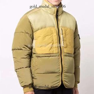 Stones Island Designer Men's and Women's Fashion Jacket Down Jacket Coat Luxury Brand Armband Shoulder Strap Trend Winter Down Jacket Stones Island Jacket 856