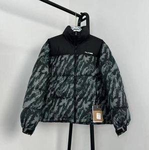 designer jacket men long sleeve camouflage luxury warm cotton-padded jackets mens coat