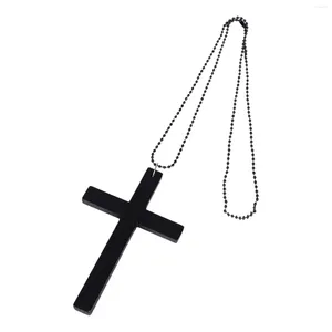 Anhänger Halsketten Kreuz Halskette Halloween Kostüm Modeschmuck Für Männer Frauen