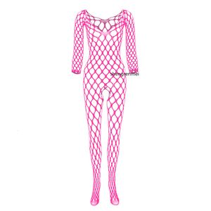 Hole Net Underwear For Men Lingerie Man Crotchless Nightwear Adult Teddy Gay Perspective Nightgown Porno Exotic Fishnet Bodysuit