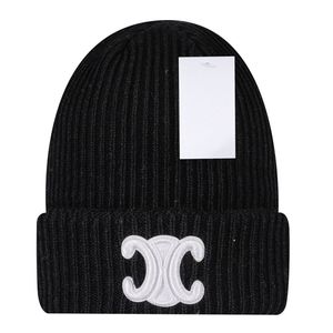 Winter knit designer beanie luxury baseball hats outdoor woman letter woolen bonnet man head warm cashmere skull caps casual trucker fitted hats X-4