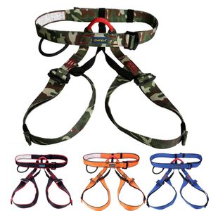 CARABINERS XINDA HALV BODY ROCK Climbing Harness Tree Surgeon Downhill Mountaineering Caving Fire Räddar Rappelling Protector Escalada 231206