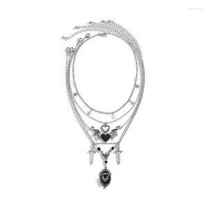 Anhänger Halsketten Schmuck Legierung Metall Frauen 3cm Mode Halskette Waren für 2 Uah Niedriger Preis