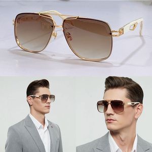 Luxury Men Brand Sun Colecion Projektant okularów przeciwsłonecznych King II Męs i Ladies Classic Beach Pilot Sunglasses King 2 z oryginalnym pudełkiem UV400