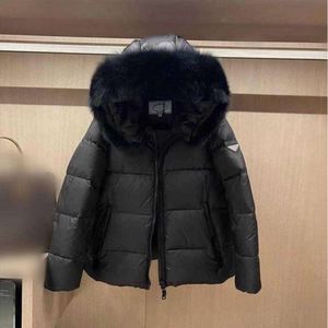 Women Down Down Parkas Monclair Jacket Women Design Top Projeta de qualidade Mulher Garota Down Jacket Women Women Designer Brand White Duck Downs Foxes Colle de pele Fluffy Bingthe