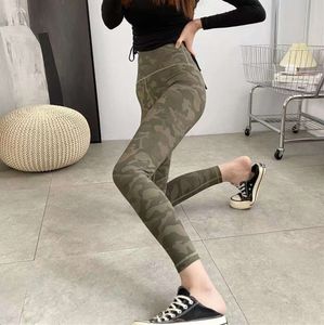 Ll leopardo alinhar leggings yoga calça feminina cintura alta sweatpants cheetah poliamida chão esportes fitness nona calças apertadas 268