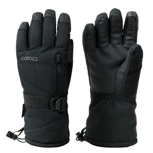 Sports Gloves COPOZZ Ski Gloves Waterproof Gloves with Touchscreen Function Thermal Snowboard Gloves Warm Motorcycle Snow Gloves Men Women 231206