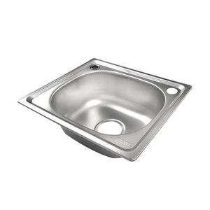 Kitchen Sinks 4237 rostfritt stål diskbänk med en bassäng tvättställ 3338 304 Drop Delivery Home Garden Building Supplies Fixtures OTZVP