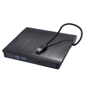 광학 드라이브 USB3.0 슬림 한 외부 DVD RW 작가 드라이브 버너 리더 플레이어 데스크탑 랩톱 PC 드롭 배달 컴퓨터 네트워킹 DHAJV