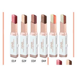 Eye Shadow 6Pcs/Lot N Color 6 Different Colors 3.8G Veet Gradient Eyeshadow Stick Drop Delivery Health Beauty Makeup Eyes Dhrxd